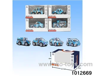 Alloy return car (4 mixed) in window box