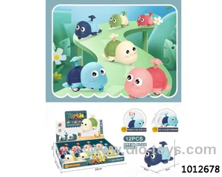 12pcs press slide series 6color mixed loading in display box