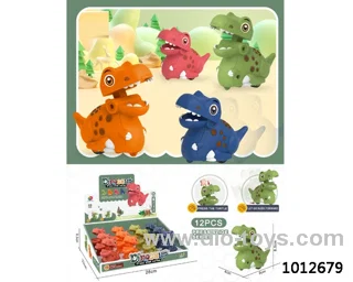 12pcs press slide series 4color mixed loading in display box