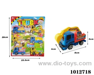 pull back car in Blister card