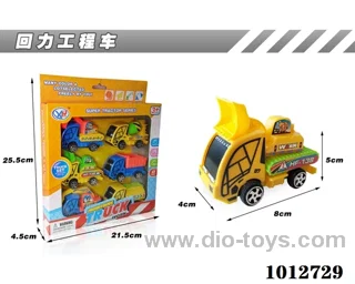 6pcs pull back car in Window box