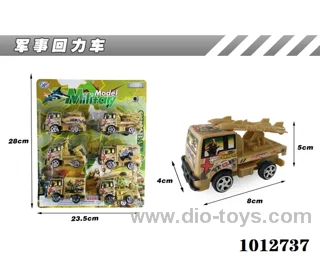 6pcs pull back car in Blister card