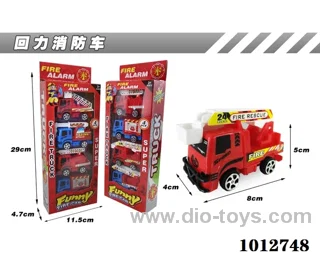 4pcs pull back car set 2sets mixed loading in Window box