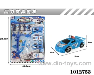 pull back car set in Blister card