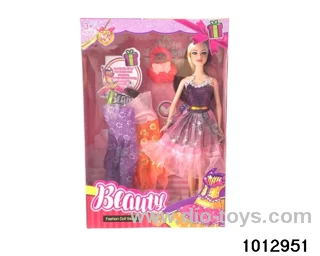 11.5-inch real-life fashion girl Barbie doll in window box