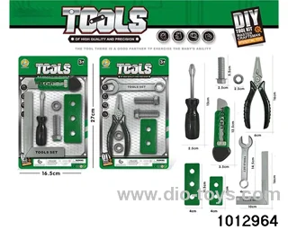 Tool Set 2 Mixed (Green) in Blister card