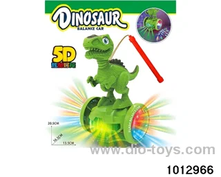 Electric universal Tyrannosaurus rex balance car lantern_x000D_
(Lantern) in color box