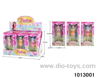 7-inch Barbie Flower Fairy Girl Toys (24 Display Boxes * 15) in display box