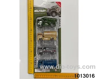 Military vehicle in Blister card