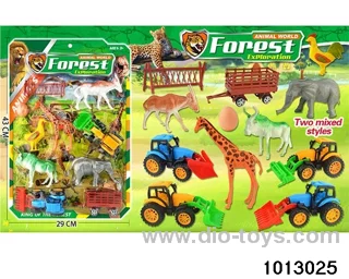 Animal World in Blister card