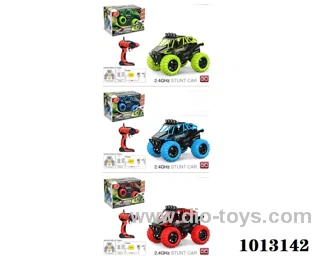 5ch 2.4G RC stunt car with light &music include battery in window box