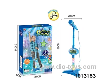 MICROPHONE WITH LIGHT IN COLOR BOX