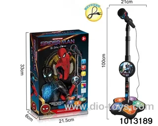 MICROPHONE WITH 5 LIGHT IN COLOR BOX