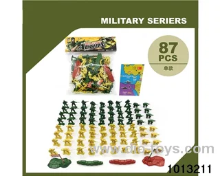 Military suit in PVC bag