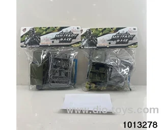 Military suit in 30pcs PVC bag