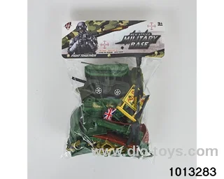 Military suit in 65pcs PVC bag