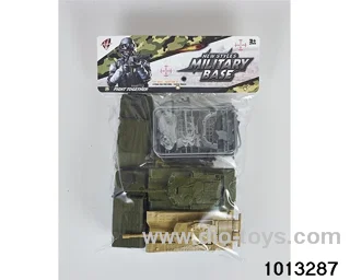 Military suit in 49pcs PVC bag