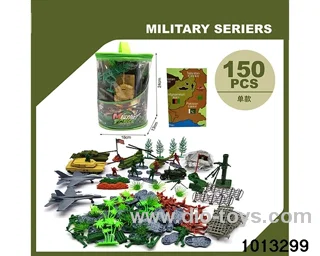 Military suit in PVC bag