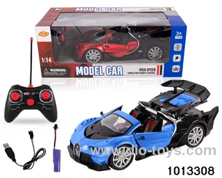 1:14 5ch 27MHz RC car with light in window box（Package electricity）