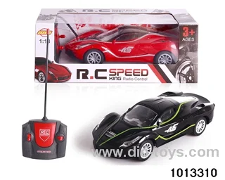 1:18 4ch 27MHz RC car with light in window box（Not including batteries）