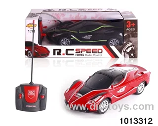 1:18 4ch 27MHz RC car with light in window box（Not including batteries）
