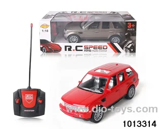 1:18 4ch 27MHz RC car with light in window box（Not including batteries）