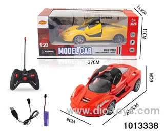 1:20 5ch 27MHz RC car with light in window box（Package electricity）