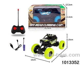 1:20 4ch 27MHz RC car with light in window box（Package electricity）