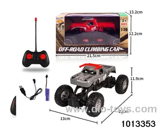1:20 4ch 27MHz RC car with light in window box（Package electricity）