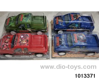 friction car in PVC cover