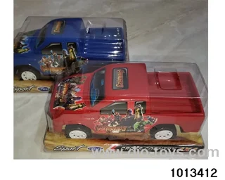 friction car in PVC cover