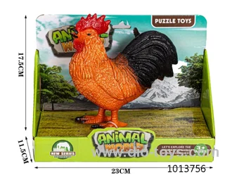 animal set in color box