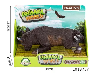 animal set in color box
