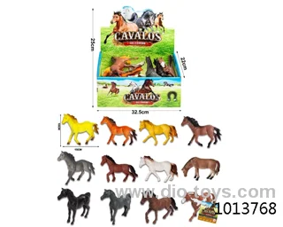 12pcs animal set in display box