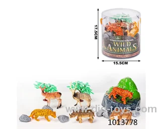 animal set in Barrel