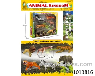 animal set in Window box