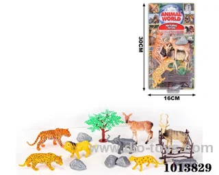 animal set in Blister with insert