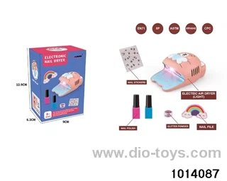 Light electric dryer+nail polish suit in window box