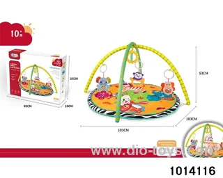 Round blanket baby mat in color box