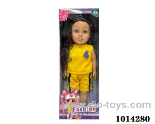 18-inch doll in Window box