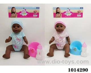 18 inch drink water doll with IC include battery in PP bag with header