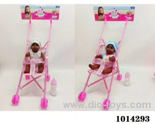 12inch drink water doll with IC include battery in PP bag with header