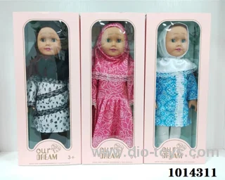 18inch doll set 3sets mixed loading in Window box