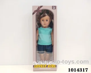 18 inch USA doll in Window box