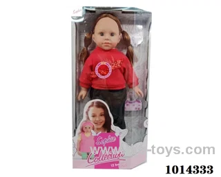 18 inch doll with 12-sound &music in Color box