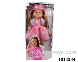 18 inch doll with 12-sound &music in Color box