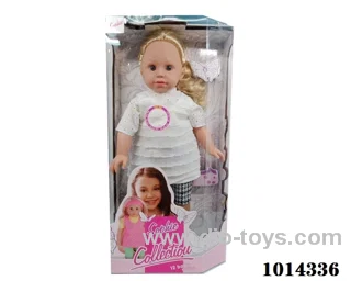 18 inch doll with 12-sound &music in Color box