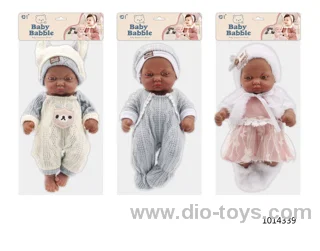 10 inch doll in PP bag with header