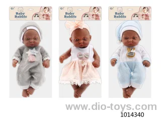 10 inch doll in PP bag with header