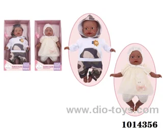 14 inch doll with 12-sound IC 2sets mixed loading in Display box